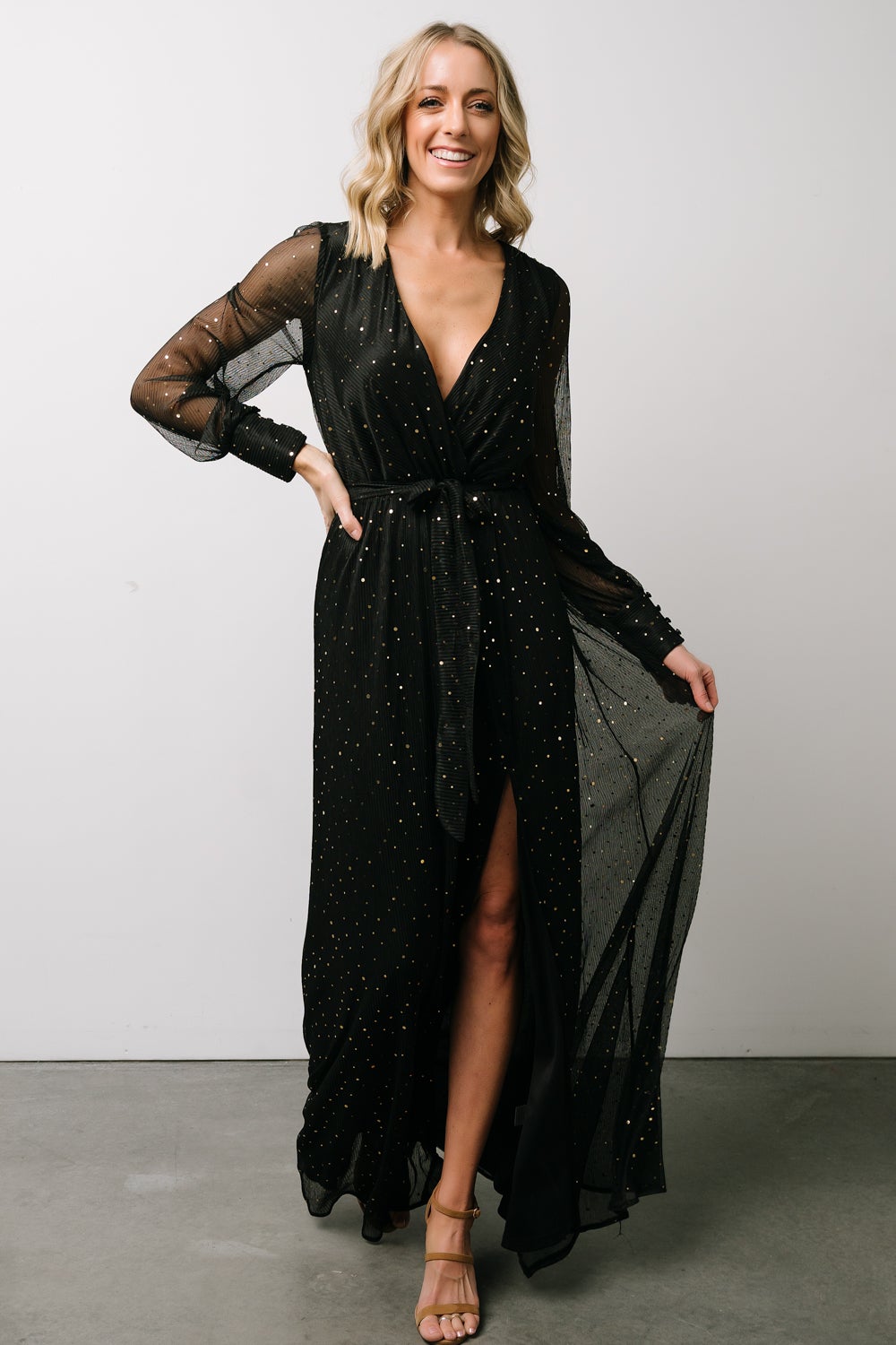 Abigail Sparkle Gown | Black | Baltic Born